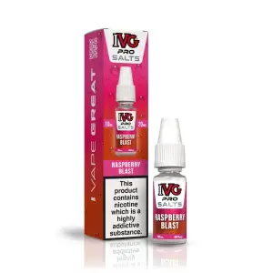  Raspberry Blast Nic Salt E-Liquid by IVG Pro Salts 10ml